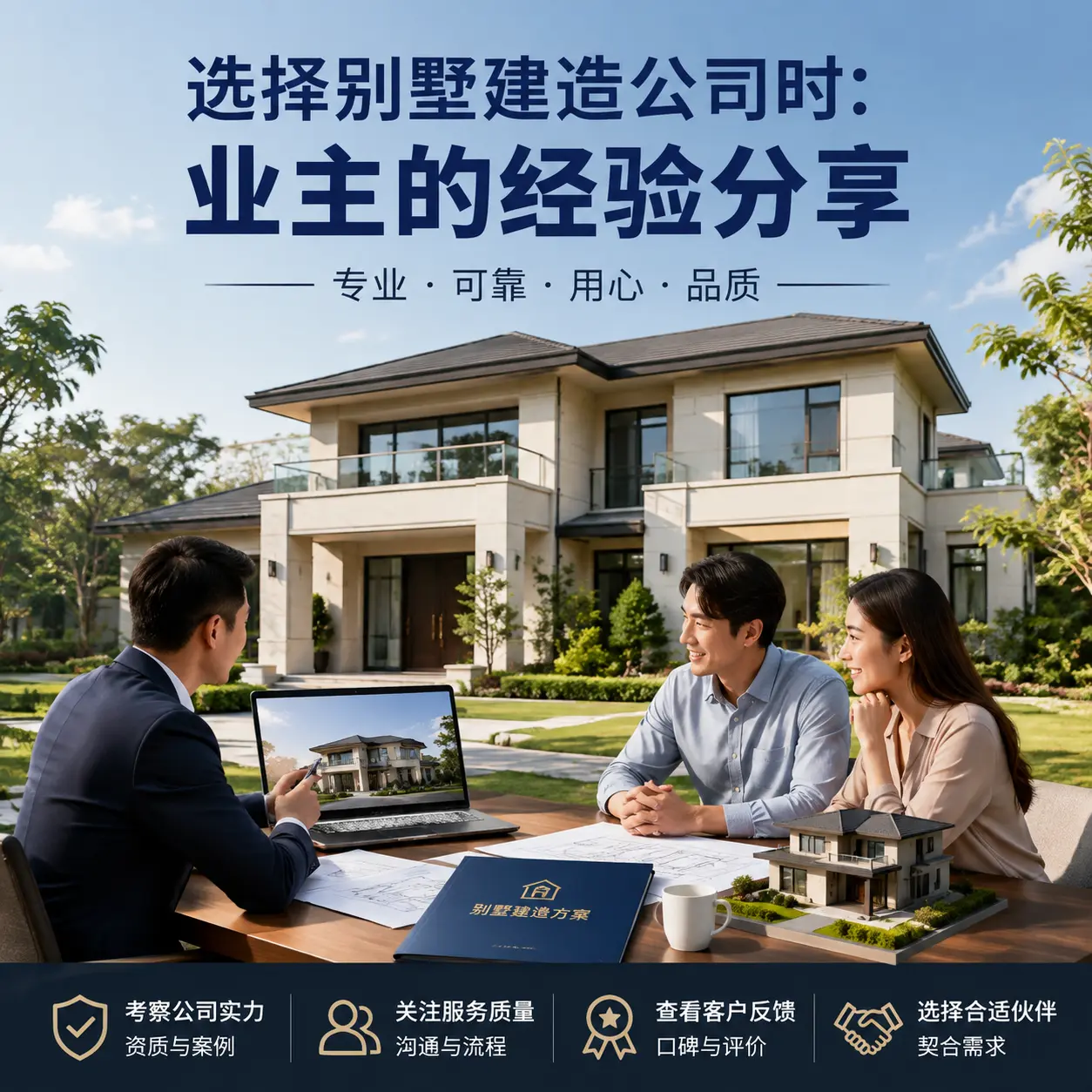 选择别墅建造公司时: 都匀 业主的经验分享