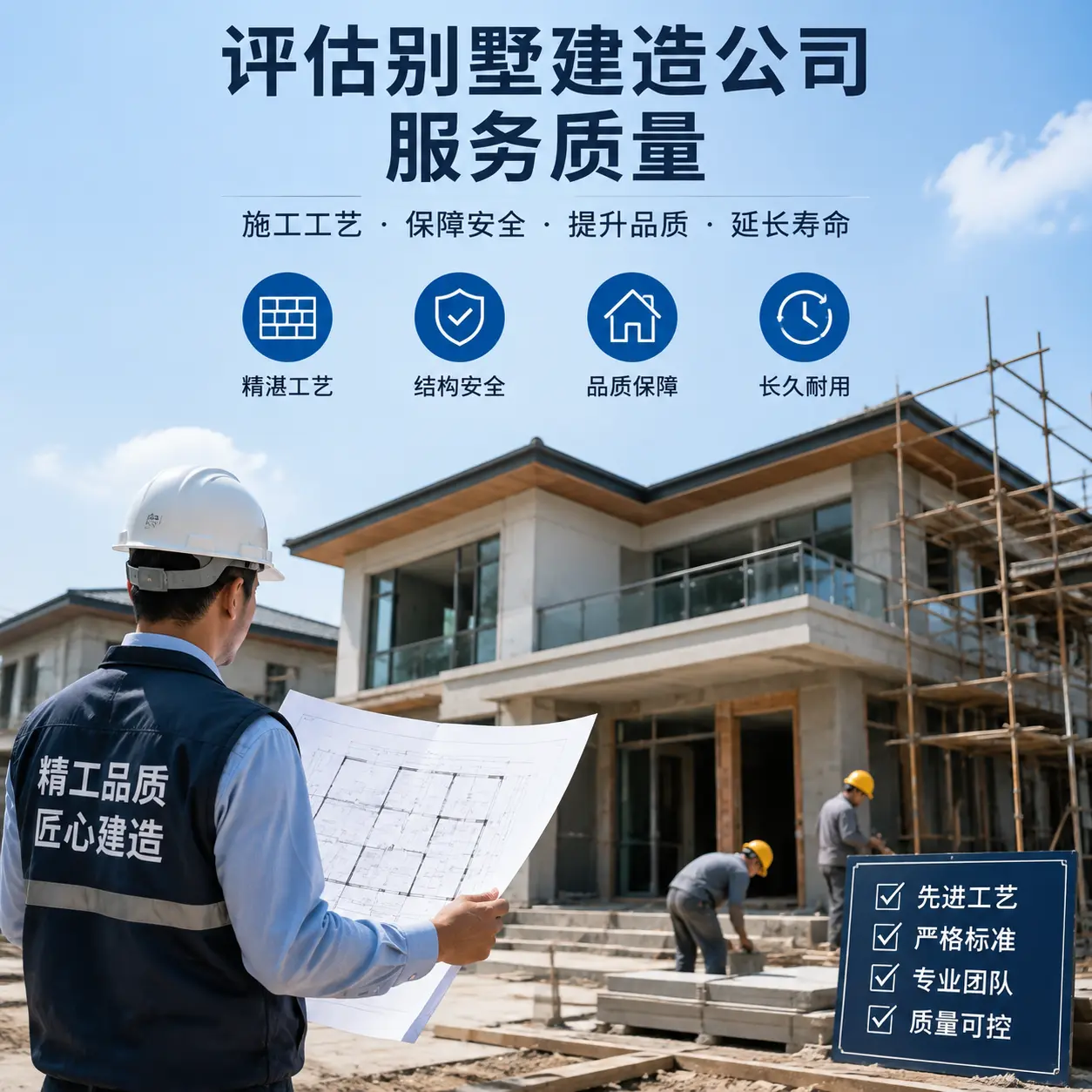 如何评估 都匀 别墅建造公司的服务质量?