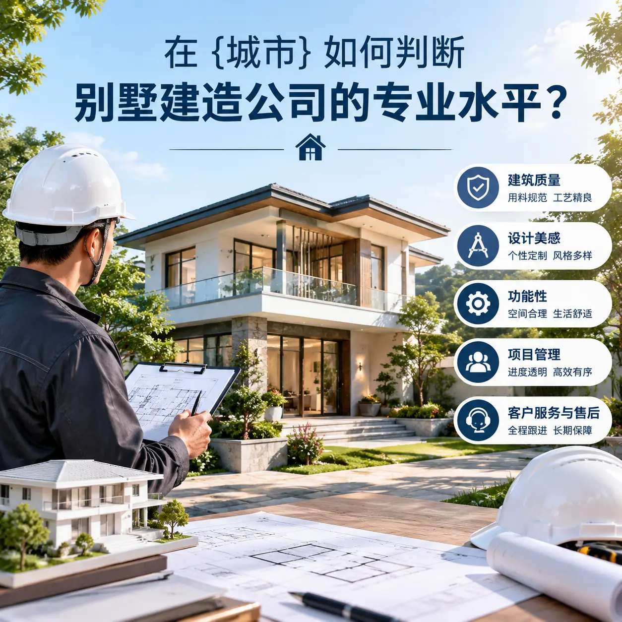 在 都匀 如何判断别墅建造公司的专业水平？