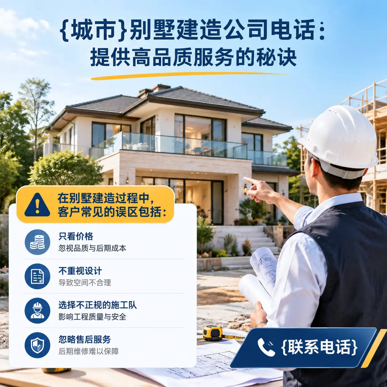 都匀别墅建造公司电话：提供高品质服务的秘诀