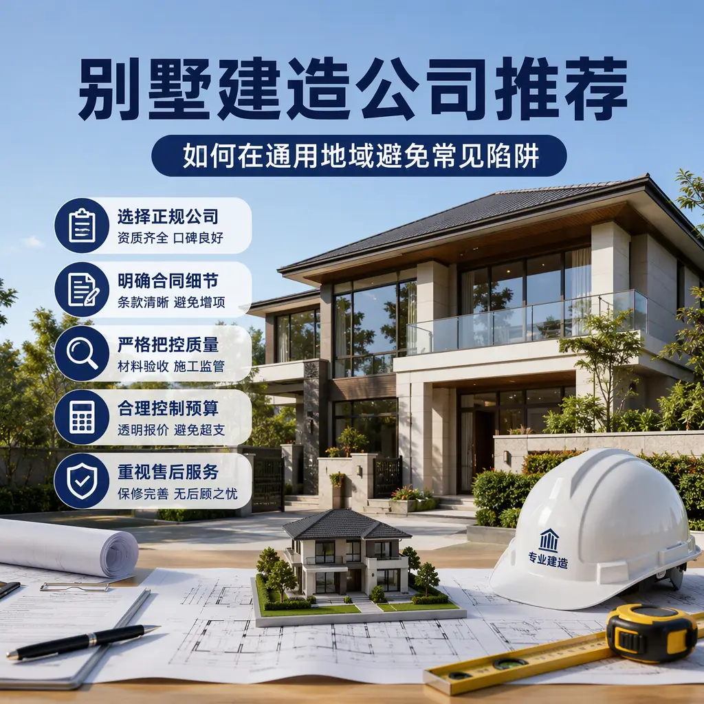 别墅建造公司推荐:如何在 都匀 避免常见陷阱