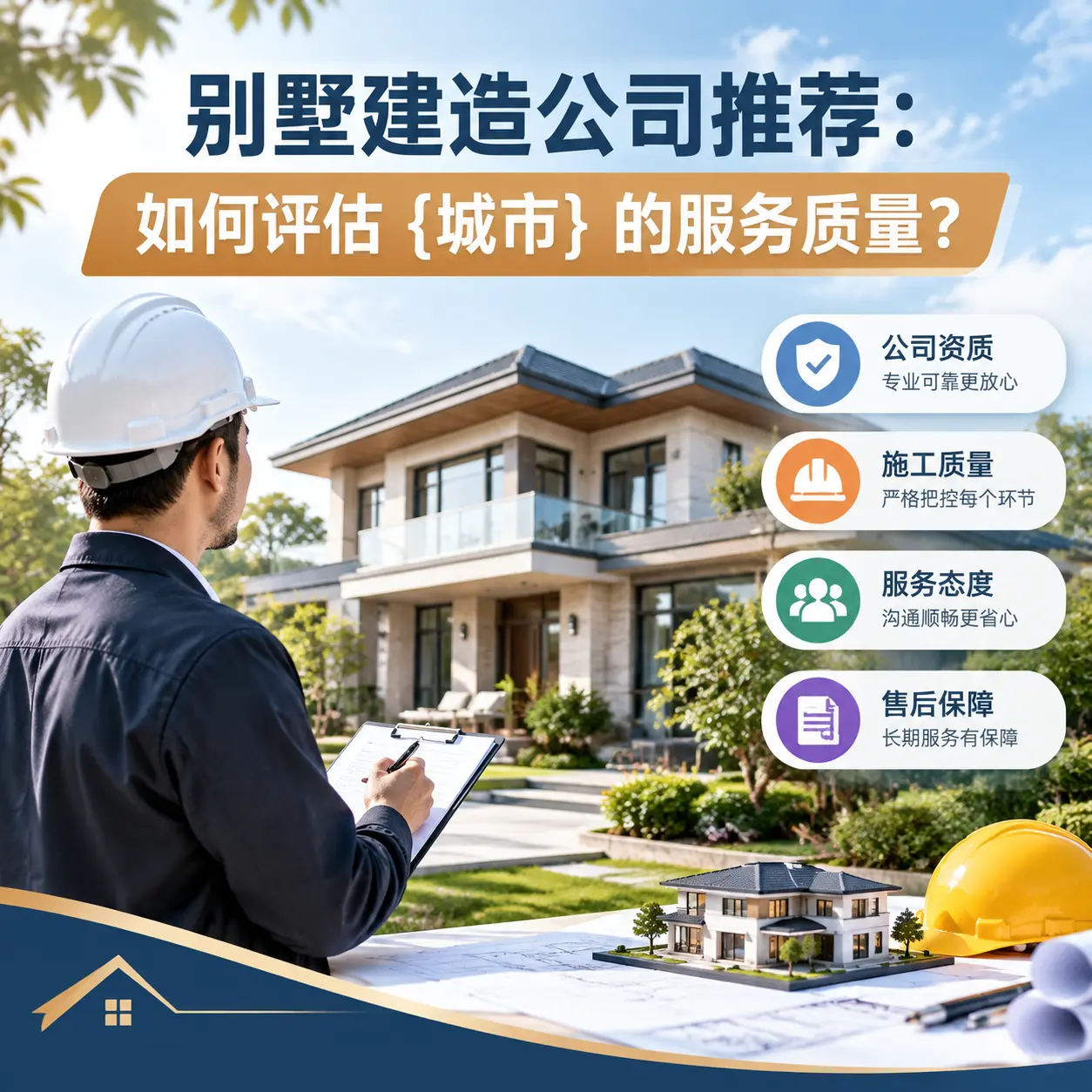 别墅建造公司推荐:如何评估 都匀 的服务质量?
