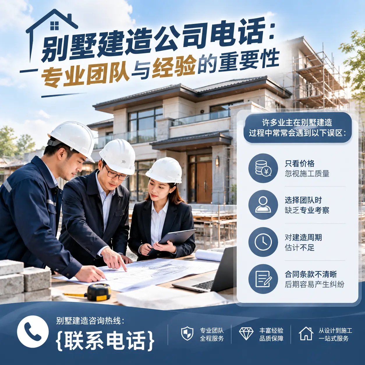 都匀别墅建造公司电话：专业团队与经验的重要性