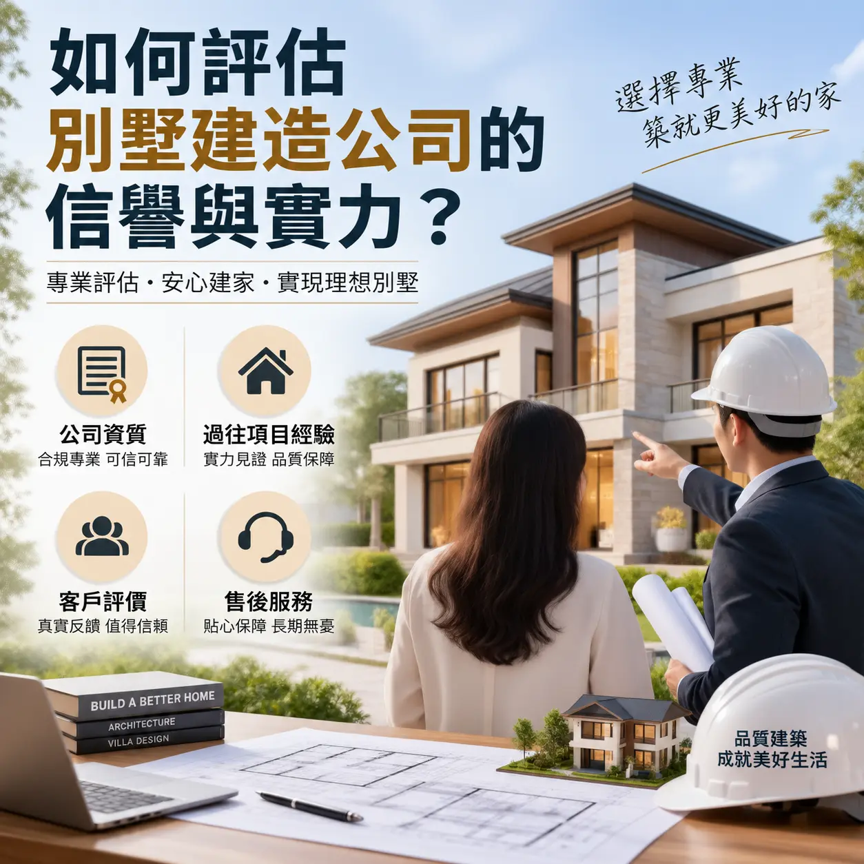 如何评估 都匀 别墅建造公司的信誉与实力?