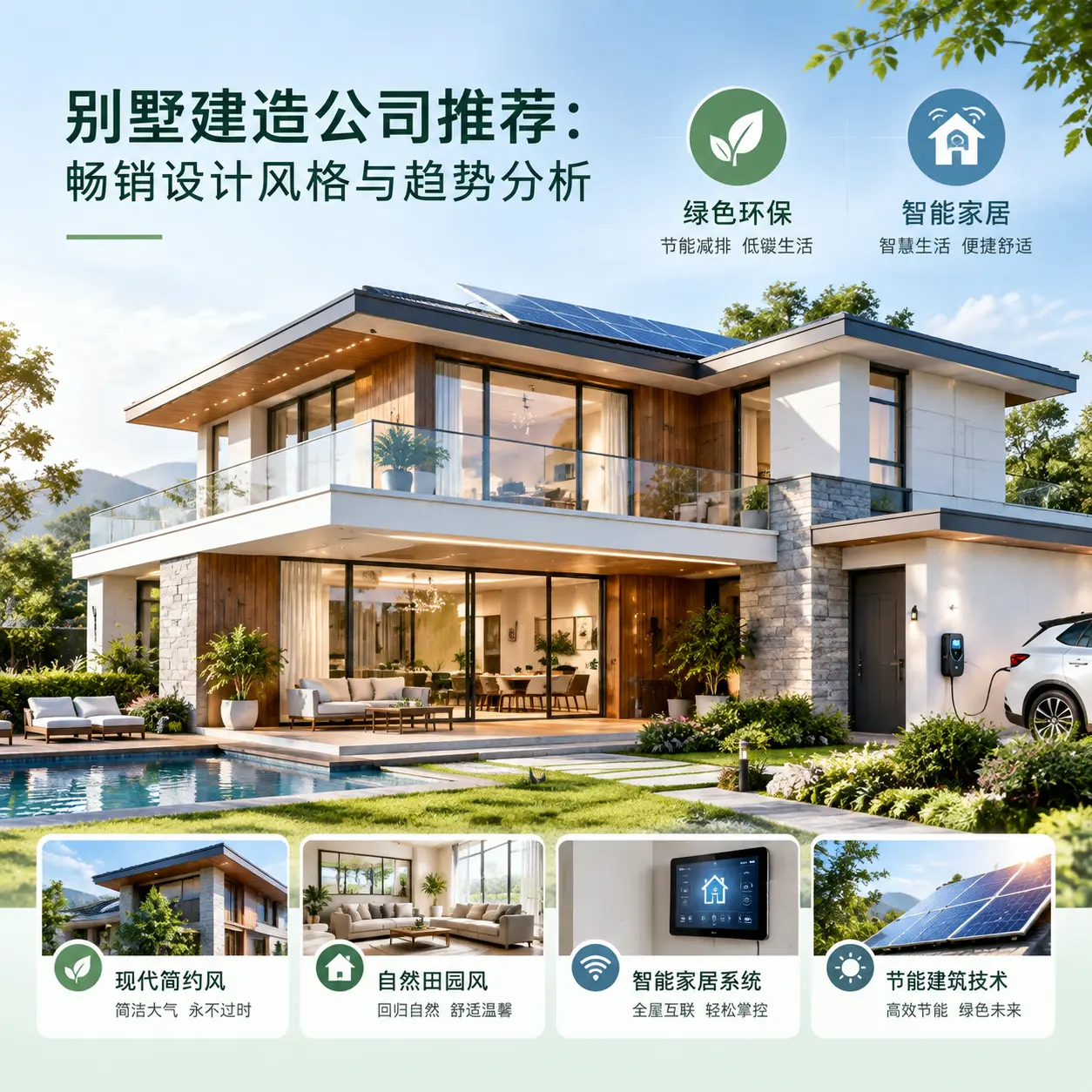 别墅建造公司推荐： 都匀 畅销设计风格与趋势分析