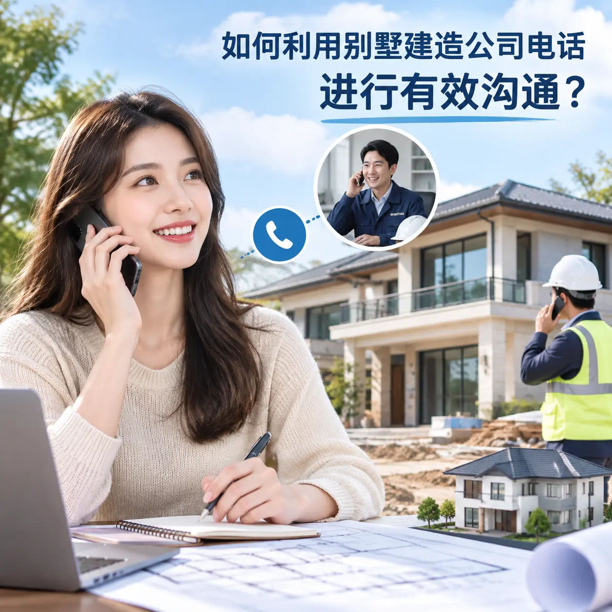 如何利用别墅建造公司电话进行有效沟通？