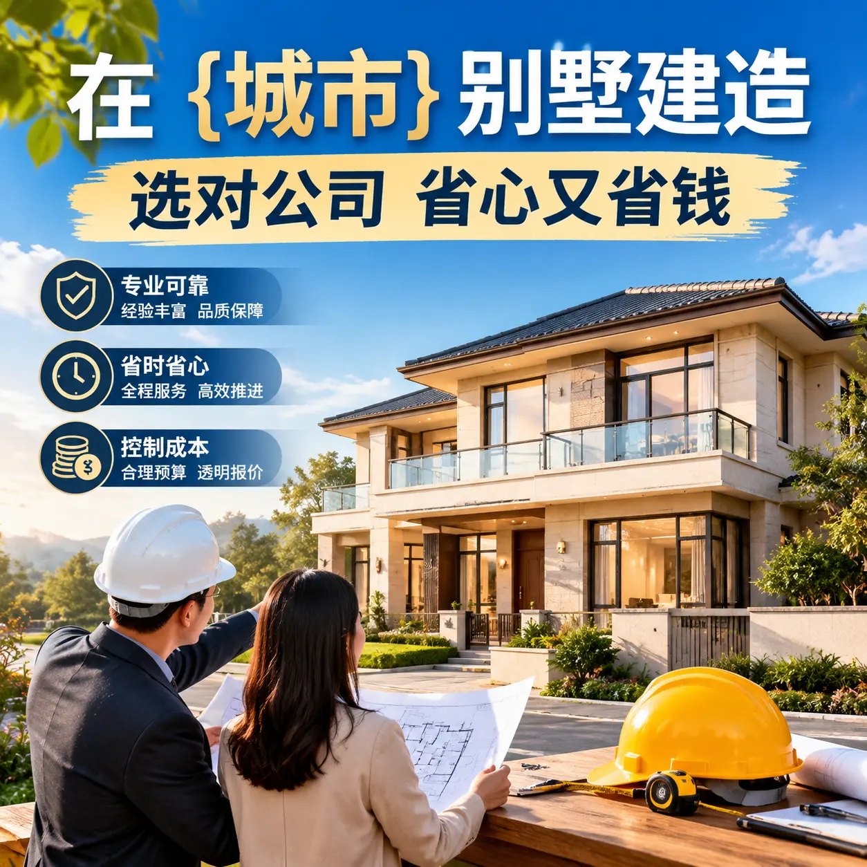 在 都匀 别墅建造，选对公司省心又省钱
