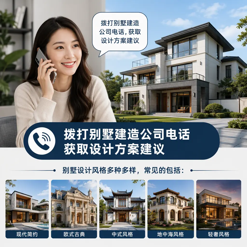 拨打都匀别墅建造公司电话,获取设计方案建议