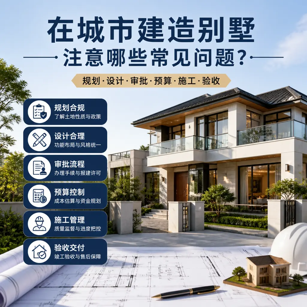 在 都匀 建造别墅，注意哪些常见问题？