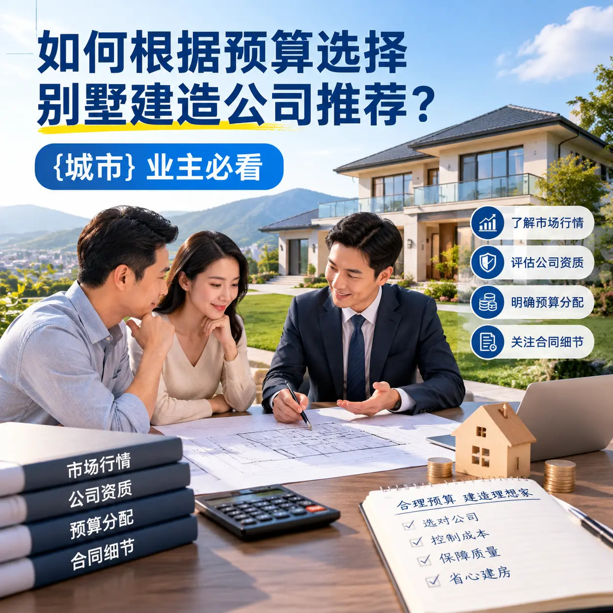 如何根据预算选择别墅建造公司推荐？ 都匀 业主必看