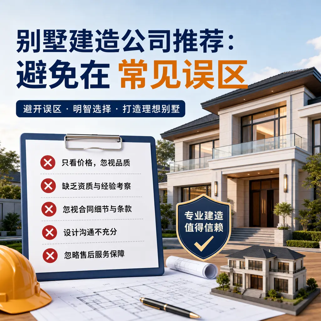 别墅建造公司推荐:避免在 都匀 的常见误区
